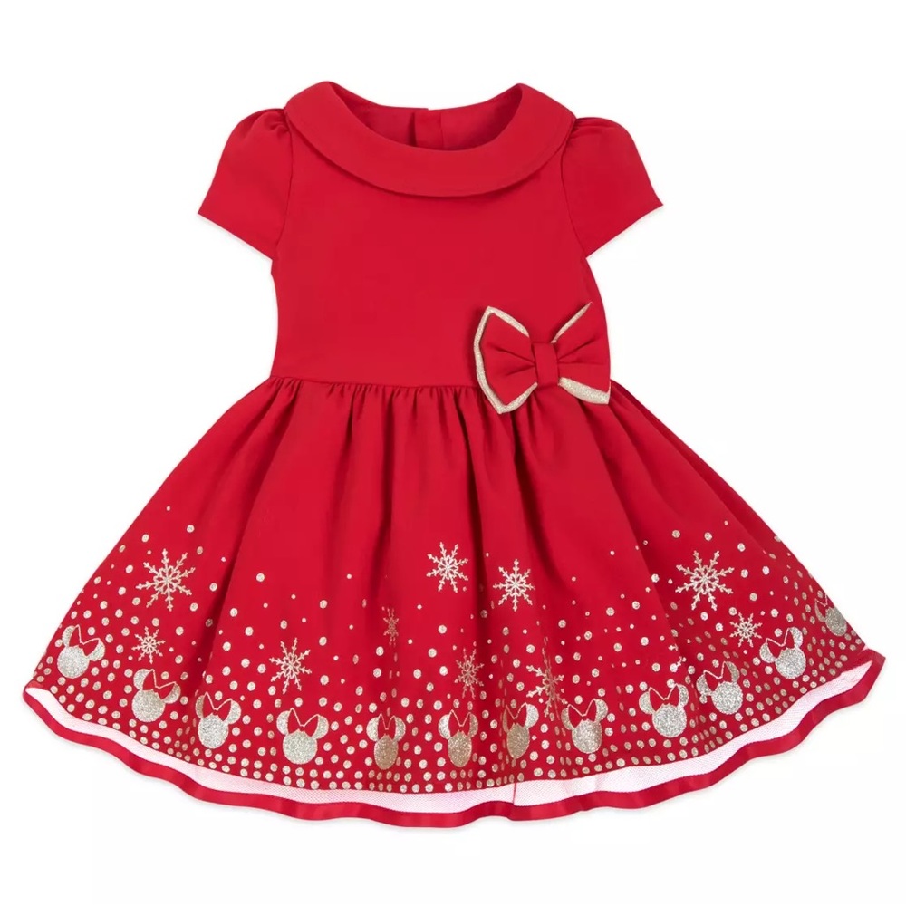 Disney baby red dress used